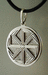 110) Медальон Коловрат, диаметр 30мм, толщина 2мм, 3000р